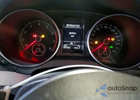 2012 Volkswagen Gti z USA, uszkodzony, nr VIN WVWGD7AJ7CW241414